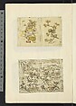 Album of Sketches for Lacquer Decoration (Makie) 蒔絵, Unidentified artist, Ink and color on paper, Japan