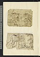 Album of Sketches for Lacquer Decoration (Makie) 蒔絵, Unidentified artist, Ink and color on paper, Japan