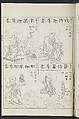 Buddhist Figures and Their Attributes [Meiji edition] (Meiji zōho shoshū butsuzō zui)  明治増補諸宗佛像図彙, Kino Shūshin 紀秀信 (Japanese, active 1783), Ink on paper, Japan