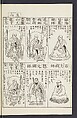 Buddhist Figures and Their Attributes [Meiji edition] (Meiji zōho shoshū butsuzō zui)  明治増補諸宗佛像図彙, Kino Shūshin 紀秀信 (Japanese, active 1783), Ink on paper, Japan