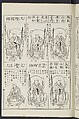 Buddhist Figures and Their Attributes [Meiji edition] (Meiji zōho shoshū butsuzō zui)  明治増補諸宗佛像図彙, Kino Shūshin 紀秀信 (Japanese, active 1783), Ink on paper, Japan