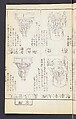 Buddhist Figures and Their Attributes (Zōho shoshū Butsuzō zui) 増補諸宗 佛像図彙, Kino Shūshin 紀秀信 (Japanese, active 1783), Set of five volumes; ink on paper, Japan
