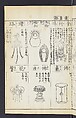 Buddhist Figures and Their Attributes (Zōho shoshū Butsuzō zui) 増補諸宗 佛像図彙, Kino Shūshin 紀秀信 (Japanese, active 1783), Set of five volumes; ink on paper, Japan