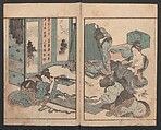 Precepts for Women (Ehon Onna imagawa) 絵本女今川, Katsushika Hokusai 葛飾北斎 (Japanese, Tokyo (Edo) 1760–1849 Tokyo (Edo)), Book of polychrome woodblock prints; ink and color on paper, Japan
