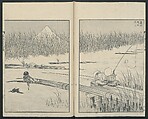One Hundred Views of Mount Fuji (Fugaku Hyakkei shohen) 富嶽百景 初編, Katsushika Hokusai 葛飾北斎 (Japanese, Tokyo (Edo) 1760–1849 Tokyo (Edo)), Woodblock print; ink on paper, Japan