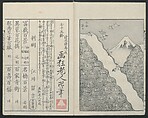 One Hundred Views of Mount Fuji (Fugaku Hyakkei shohen) 富嶽百景 初編, Katsushika Hokusai 葛飾北斎 (Japanese, Tokyo (Edo) 1760–1849 Tokyo (Edo)), Woodblock print; ink on paper, Japan