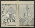 One Hundred Views of Mount Fuji (Fugaku Hyakkei sanpen) 富嶽百景[三編], Katsushika Hokusai 葛飾北斎 (Japanese, Tokyo (Edo) 1760–1849 Tokyo (Edo)), Woodblock print; ink on paper, Japan
