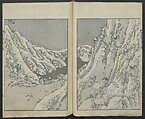 One Hundred Views of Mount Fuji (Fugaku Hyakkei sanpen) 富嶽百景[三編], Katsushika Hokusai 葛飾北斎 (Japanese, Tokyo (Edo) 1760–1849 Tokyo (Edo)), Woodblock print; ink on paper, Japan