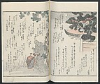 Poems on One Hundred Ghost Stories (Kyōka hyaku monogatari) 狂歌百物語, Masazumi Ryusai 正澄竜斎 (Japanese, active 19th century), Polychrome woodblock printed book; ink and color on paper, Japan