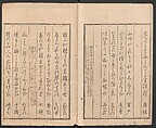 Mirror of the Beauties of the Green-houses (Seirō bijin awase sugata kagami) 青楼美人合姿鏡, Katsukawa Shunshō　勝川春章 (Japanese, 1726–1792), Ink and color on paper, Japan