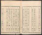 Mirror of the Beauties of the Green-houses (Seirō bijin awase sugata kagami) 青楼美人合姿鏡, Katsukawa Shunshō　勝川春章 (Japanese, 1726–1792), Ink and color on paper, Japan