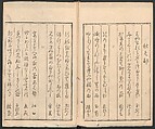 Mirror of the Beauties of the Green-houses (Seirō bijin awase sugata kagami) 青楼美人合姿鏡, Katsukawa Shunshō　勝川春章 (Japanese, 1726–1792), Ink and color on paper, Japan