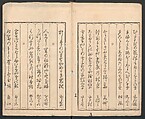 Mirror of the Beauties of the Green-houses (Seirō bijin awase sugata kagami) 青楼美人合姿鏡, Katsukawa Shunshō　勝川春章 (Japanese, 1726–1792), Ink and color on paper, Japan