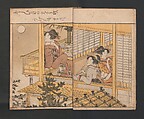 Picture Book of Flowers of the Four Seasons (Ehon shiki no hana) 絵本四季花, Kitagawa Utamaro 喜多川歌麿 (Japanese, ca. 1754–1806), Set of two polychrome woodblock printed books; ink and color on paper, Japan
