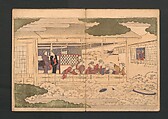 Statue of the Bodhisattva Fugen (Fugenzō)普賢像, Kitagawa Utamaro 喜多川歌麿 (Japanese, ca. 1754–1806), Polychrome woodblock printed book; ink and color on paper, Japan
