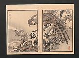 Bairei Picture Album of One Hundred Birds (Bairei hyakuchō gafu) 楳嶺百鳥畫譜, Kōno Bairei  幸野楳嶺 (Japanese, 1844–1895), Set of three polychrome woodblock printed books; ink and color on paper, Japan