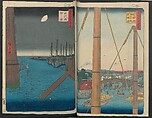 Hatsune Riding Ground, from the series One Hundred Famous Views of Edo  (Meisho Edo hyakkei) 名所江戸百景), Utagawa Hiroshige 歌川広重 (Japanese, Tokyo (Edo) 1797–1858 Tokyo (Edo)), Polychrome woodblock printed book; ink and color on paper, Japan