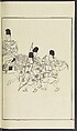 Story of Michizane Sugawara, known as Tenjin (Tenjin engi) 天神縁起, Reizen Saburo Tametaka 冷泉(岡田)為恭 (died 1864), Ink and color on paper, Japan