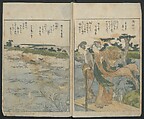 Famous Sites of Edo (Tōto meisho ichiran) 東都名所一覧, Katsushika Hokusai 葛飾北斎 (Japanese, Tokyo (Edo) 1760–1849 Tokyo (Edo)), Two volumes; polychrome woodblock print; ink and color on paper, Japan
