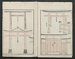 Transmitting the Spirit, Revealing the Form of Things: Hokusai Sketchbooks (Denshin kaishu: Hokusai manga, gohen) 伝神開手 北斎漫画 五編: vol. 5, Katsushika Hokusai 葛飾北斎 (Japanese, Tokyo (Edo) 1760–1849 Tokyo (Edo)), Woodblock printed book; ink and color on paper, Japan