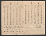 One Hundred Comic Poems of the Flower, One of the Three Friends, Tsuki, the Moon, Yuki, the Snow, and Hana, the Flower (Sansai hana hyakushu) 三才花百首, Totoya Hokkei 魚屋北渓 (Japanese, 1780–1850), Three volumes; ink and color on paper, Japan