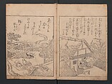 Picture Book: Thousand-Year Mountain? (Ehon Chitoseyama? 絵本千年山?, Nishikawa Sukenobu 西川祐信 (Japanese, 1671–1750), Woodblock print; ink on paper, Japan
