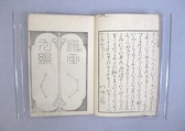 Transmitting the Spirit, Revealing the Form of Things: Hokusai Sketchbooks, volume 9 (Denshin kaishu: Hokusai manga, kyūhen), Katsushika Hokusai (Japanese, Tokyo (Edo) 1760–1849 Tokyo (Edo)), Woodblock printed book; ink and color on paper, Japan