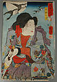 Album of Prints by Various Artists, Twenty-eight prints by Utagawa Kuniyoshi (Japanese, 1797–1861), Album of 58 woodblock prints; ink and color on paper, Japan