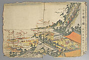 Bundle of Prints (Untitled), Woodblock print; ink and color on paper, Japan