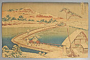 Bundle of Prints (Untitled), Woodblock print; ink and color on paper, Japan