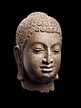Head of Buddha, Sandstone, Southern Cambodia