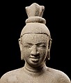Shiva as an Ascetic, Sandstone, Northern Cambodia