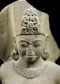 Surya, the Sun God, Sandstone, Central Thailand