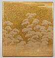 Writing Box (Suzuribako) and Writing Table (Bundai) with Pines at Takasago and Sumiyoshi, Yukio Yukio II (Japanese, 1860–1929), Lacquered wood with gold, silver takamaki-e, hiramaki-e, cut-out gold foil on nashiji ground, silver inlay, silver fittings, Japan