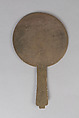 Mirror with handle, Brass, China
