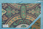 Textile Sample from Sample Book, Silk, Japan