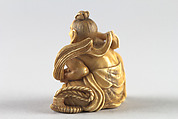 Netsuke of a Demon, Ivory, Japan