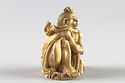 Netsuke of a Demon, Ivory, Japan