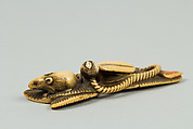 Netsuke of Mouse and Leaves, Ivory, Japan
