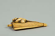 Netsuke of Mouse on an Umbrella, Ivory, Japan