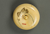 Netsuke, Ivory, carved and stained, Japan