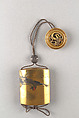 Case (Inrō) with Pheonix and Paulownia Tree, Gold lacquer with gold and colored makie and mother-of-pearl, Japan