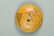 Netsuke of Rabbit Stirring Elixir, Ivory, Japan