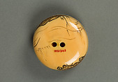 Netsuke with Carving of an Actor, Ivory, Japan