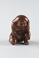 Netsuke of Woman, Wood, Japan