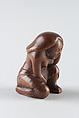 Netsuke of Woman, Wood, Japan