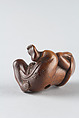 Netsuke of Woman, Wood, Japan
