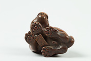 Netsuke of Tiger, Wood, Japan