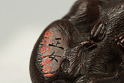 Netsuke of Ox, Wood, Japan