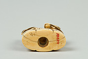 Netsuke of Ox, Ivory, Japan